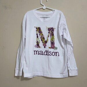 Madison Monogram Long Sleeved Tee
